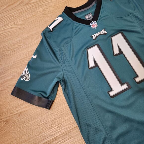 Nike Teal and Black Men's Jersey - Picture 3 of 10